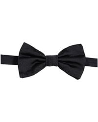Dolce & Gabbana - Men Dark Blue 100% Silk Adjustable Neck Papillon Bow Tie - Lyst