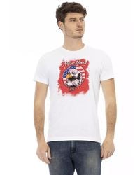 TRUSSARDI ACTION - White Cotton Men T - Lyst