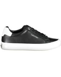 Calvin Klein - Leather Sneaker - Lyst