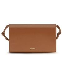 Jil Sander - Calf Leather Bos Taurus Wallet - Lyst
