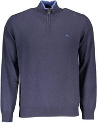Harmont & Blaine - Blue Wool Sweater - Lyst