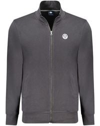 North Sails - Black Cotton Sweatshirt - Lyst