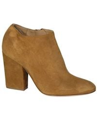 Sergio Rossi - Leather Ankle Boots - Lyst