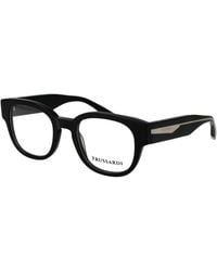 Trussardi - Black Acetate Glasses (frames) - Lyst