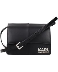 KARL LAGERFELD - Kore Crossbody Bag Polyurethane - Lyst