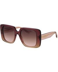 Trussardi - Pink Acetate Sunglasses - Lyst
