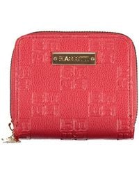 Laura Biagiotti - Red Polyurethane Wallet - Lyst