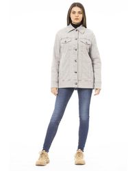Jacob Cohen - Gray Cotton Jacket - Lyst