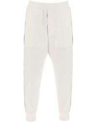 DSquared² - Wool Blend Tailored Jog Pants - Lyst