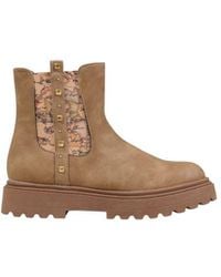 Alviero Martini 1A Classe - Beige Polyethylene Ankle Boots - Lyst