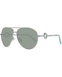 Guess - Silver Metal Sunglasses - Lyst