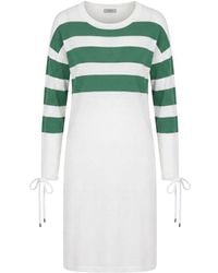 Malo - White Cotton 's Dress - Lyst