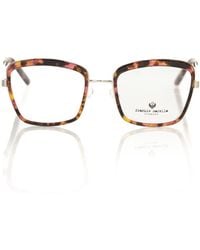 Frankie Morello - Red Metallic 's Eyeglass Frame - Lyst