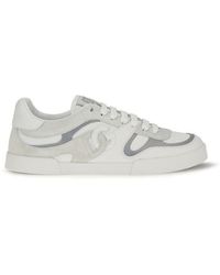 Dolce & Gabbana - White Calf Leather Bos Taurus Low Top Sneakers - Lyst