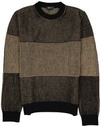 Herno - Blue Wool Sweatshirt - Lyst