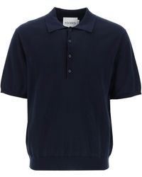 Closed - Soft Fine Knit Polo Shirt - Lyst
