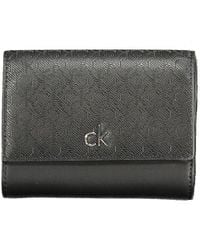 Calvin Klein - Black Polyester Wallet - Lyst