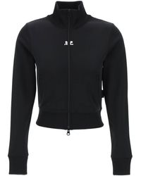 Courreges - Courreges Interlock Jersey Track Jacket For Athletic - Lyst