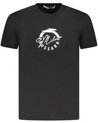 Trussardi - Cotton T-Shirt - Lyst