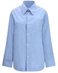 Ami Paris - Cotton Dress Shirt - Lyst