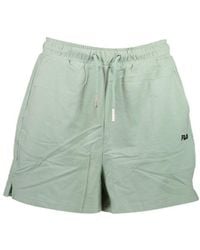 Fila - Verde Cotton Jogger Pant - Lyst