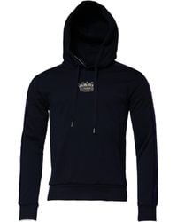 Dolce & Gabbana - Crown Cotton Hooded Sweatshirt Sweater - Lyst