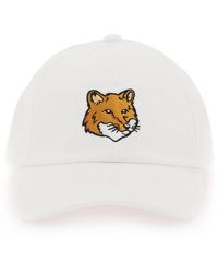 Maison Kitsuné - Fox Head Baseball Cap - Lyst