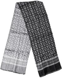 Dolce & Gabbana - Silk Bird Fringe Wrap Foulard 140Cm X 23Cm Scarf - Lyst