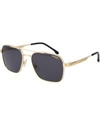 Carrera - Gold Metal Sunglasses - Lyst
