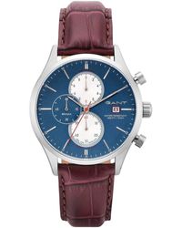 GANT S Watch Pacific Analog Quartz Stainless Steel W70642 in Blue/Silver  (Blue) for Men | Lyst UK