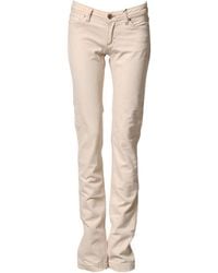 Dolce & Gabbana - Low Waist Cotton Slim Fit Denim Trousers Jeans Elastane - Lyst