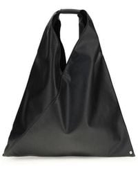 MM6 by Maison Margiela - Black Polyethylene Handbag - Lyst