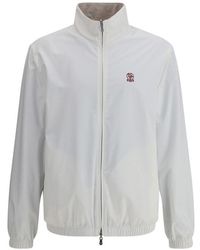 Brunello Cucinelli - Reversible Waterproof Jacket - Lyst