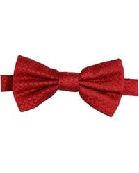 Dolce & Gabbana - Red 100% Silk Slim Adjustable Neck Papillon Tie - Lyst