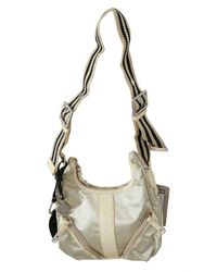 WAYFARER - White Shoulder Crossbody Sling Fabric Purse - Lyst