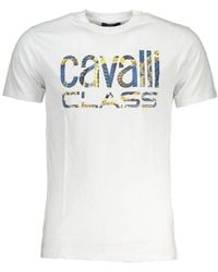 Roberto Cavalli - Cotton T-Shirt - Lyst