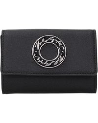 KARL LAGERFELD - Black Polyester Wallet - Lyst