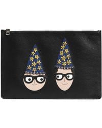 Dolce & Gabbana - Patch Clutch - Lyst