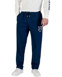 Tommy Hilfiger - Blue Recycled Cotton Joggers (workout Pants) - Lyst