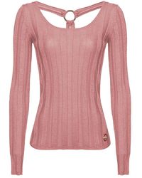 Pinko - Viscose Sweater - Lyst