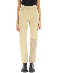 Ganni - Straight Fit Jeans - Lyst