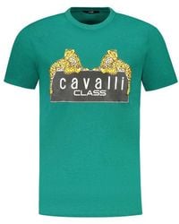 Roberto Cavalli - Cotton T-Shirt - Lyst