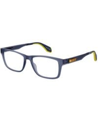 adidas - Blue Plastic Glasses (frames) - Lyst