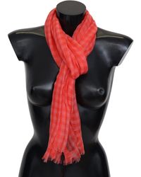 Missoni - Check Cashmere Wrap Fringes Scarf - Lyst