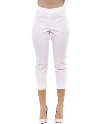 Peserico Adherent Fit Jeans & Pant - White