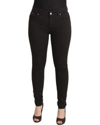 Dolce & Gabbana - Sleek Cotton Stretch Skinny Jeans - Lyst