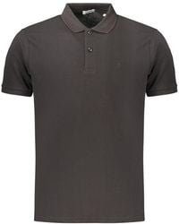 COVERI MOVING - Black Cotton Men's Polo Shirt - Lyst