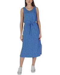B.Young - White Cotton Long Dress - Lyst