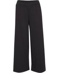 Ichi - Black Recycled Polyester Jeans & Pant - Lyst