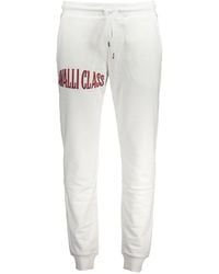 Roberto Cavalli - Bianco Cotton Men's Sweatpant - Lyst